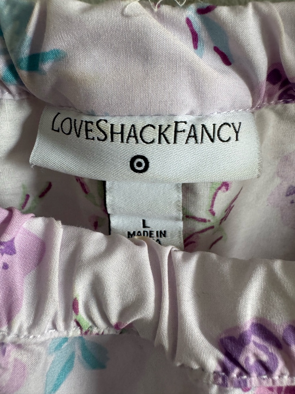 LoveShackFancy xTarget Jeanne Tiered Ruffle Dress Floral size Large - Picture 5 of 7